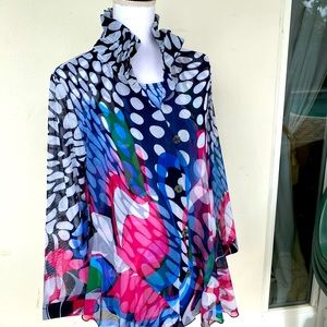 Damee geometric twin set